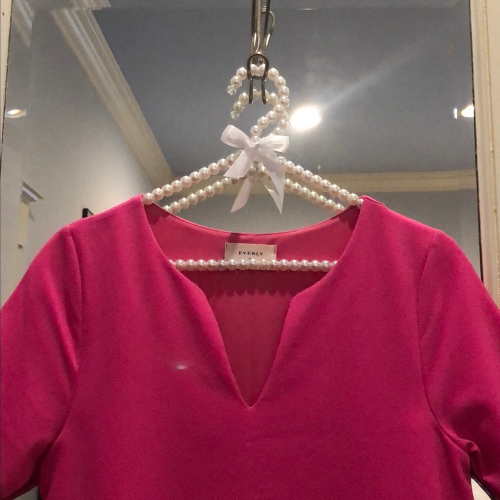Miss pinky mini/midi dress
